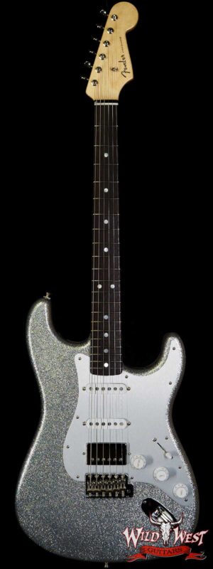 Fender Custom Shop Levi Perry Apprentice Masterbuilt HSS Stratocaster Brazilian Rosewood Josefina Hand-Wound Pickups NOS Silver Sparkle