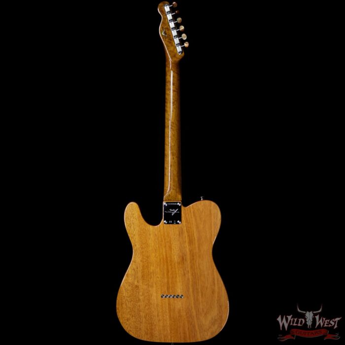 Fender Custom Shop Artisan Maple Burl Thinline Telecaster Roasted Birdseye Maple Neck African Blackwood Fretboard - Image 5