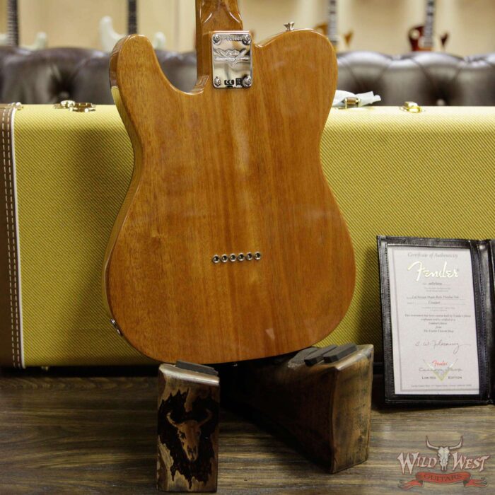 Fender Custom Shop Artisan Maple Burl Thinline Telecaster Roasted Birdseye Maple Neck African Blackwood Fretboard - Image 14