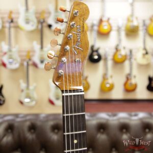 Fender Custom Shop Artisan Maple Burl Thinline Telecaster Roasted Birdseye Maple Neck African Blackwood Fretboard - Image 7