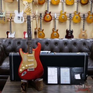 Fender Custom Shop Limited Edition Big Head Stratocaster Jouneyman Relic Hand-Wound Pickups Lefty Left-Handed Candy Apple Red - Image 6