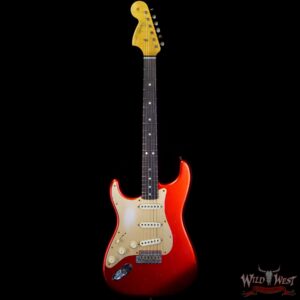 Fender Custom Shop Limited Edition Big Head Stratocaster Jouneyman Relic Hand-Wound Pickups Lefty Left-Handed Candy Apple Red - Image 3