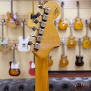 Fender Custom Shop Limited Edition Big Head Stratocaster Jouneyman Relic Hand-Wound Pickups Lefty Left-Handed Candy Apple Red - Image 10
