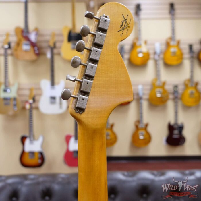 Fender Custom Shop Limited Edition Big Head Stratocaster Jouneyman Relic Hand-Wound Pickups Lefty Left-Handed Candy Apple Red - Image 10