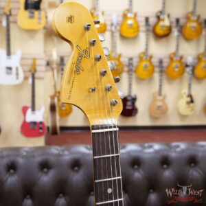 Fender Custom Shop Limited Edition Big Head Stratocaster Jouneyman Relic Hand-Wound Pickups Lefty Left-Handed Candy Apple Red - Image 7