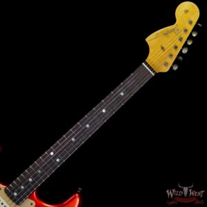 Fender Custom Shop Limited Edition Big Head Stratocaster Jouneyman Relic Hand-Wound Pickups Lefty Left-Handed Candy Apple Red - Image 4