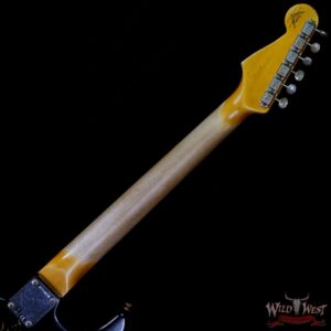 Fender Custom Shop Wild West Black Lightning 2.0 Stratocaster HSS Maple Board 21 Frets Heavy Relic 2 Tone Sunburst - Image 5