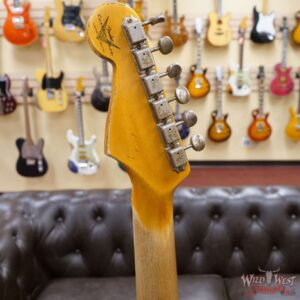 Fender Custom Shop Wild West Black Lightning 2.0 Stratocaster HSS Maple Board 21 Frets Heavy Relic 2 Tone Sunburst - Image 10