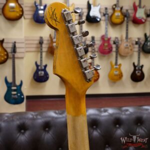 Fender Custom Shop Wild West Black Lightning 2.0 Stratocaster HSS Maple Board 22 Frets Heavy Relic 2 Tone Sunburst - Image 10