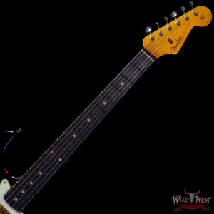 Fender Custom Shop Wild West Black Lightning 2.0 Stratocaster HSS Rosewood Board 21 Frets Heavy Relic Candy Apple Red - Image 4