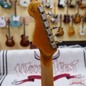 Fender Custom Shop Wild West Black Lightning 2.0 Stratocaster HSS Rosewood Board 22 Frets Heavy Relic 3 Tone Sumburst - Image 10