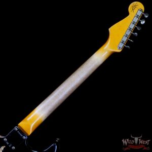 Fender Custom Shop Black Lightning 2.0 Stratocaster HSS Maple Neck 21 Frets Heavy Relic Lake Placid Blue - Image 5