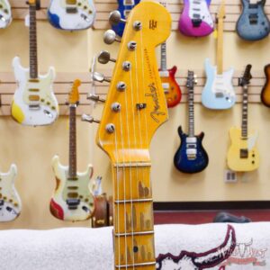 Fender Custom Shop Black Lightning 2.0 Stratocaster HSS Maple Neck 21 Frets Heavy Relic Lake Placid Blue - Image 7