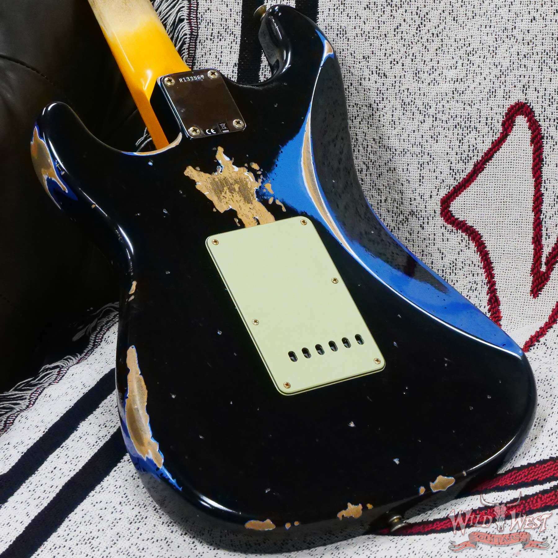 fendercs-bl2-r133569-d7__wwg.jpg Fender Custom Shop Black Lightning 2.0 Stratocaster HSS Maple Neck 21 Frets Heavy Relic Lake Placid Blue - Image 12