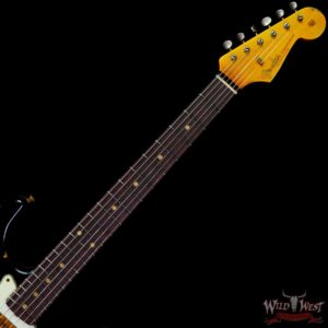 Fender Custom Shop Wild West Black Lightning 2.0 Stratocaster HSS Rosewood Board 21 Frets Heavy Relic 3 Tone Sumburst - Image 4