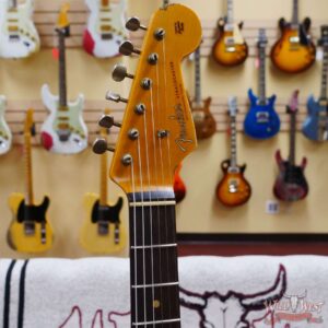 Fender Custom Shop Wild West Black Lightning 2.0 Stratocaster HSS Rosewood Board 21 Frets Heavy Relic 3 Tone Sumburst - Image 7