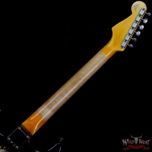 Fender Custom Shop Wild West Black Lightning 2.0 Stratocaster HSS Heavy Relic Rosewood Board 22 Frets 3 Tone Sunburst - Image 5