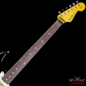 Fender Custom Shop Black Lightning Floyd Rose Stratocaster Heavy Relic HSS 21 Frets 3 Tone Sunburst - Image 9