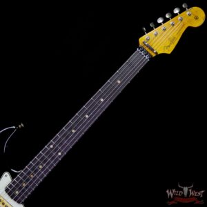 Fender Custom Shop Black Lightning Stratocaster HSS Floyd Rose Heavy Relic Rosewood Board 3 Tone Sunburst - Image 8