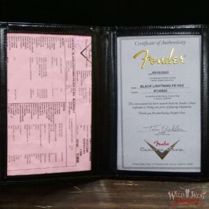 Fender Custom Shop Wild West Black Lightning Stratocaster HSS Floyd Rose Maple Board 22 Frets Heavy Relic Pink Paisley - Image 14