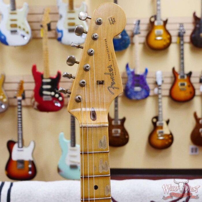 Fender Custom Shop Eric Clapton Signature Stratocaster Maple Fingerboard Journeyman Relic 2-Color Sunburst - Image 7