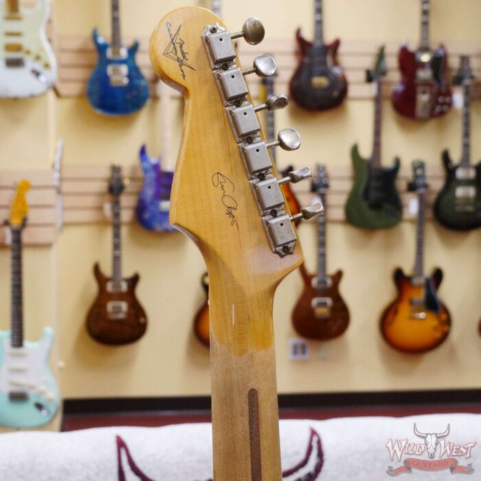Fender Custom Shop Eric Clapton Signature Stratocaster Maple Fingerboard Journeyman Relic 2-Color Sunburst - Image 10
