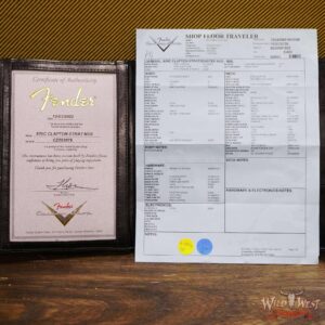 Fender Custom Shop Eric Clapton Signature Stratocaster Maple Fingerboard NOS Mercedes Blue - Image 13
