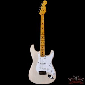 Fender Custom Shop Eric Clapton Signature Stratocaster Maple Fingerboard Journeyman Relic Aged White Blonde 8.05 LBS - Image 3