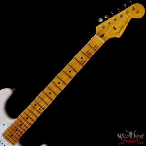 Fender Custom Shop Eric Clapton Signature Stratocaster Maple Fingerboard Journeyman Relic Aged White Blonde - Image 4