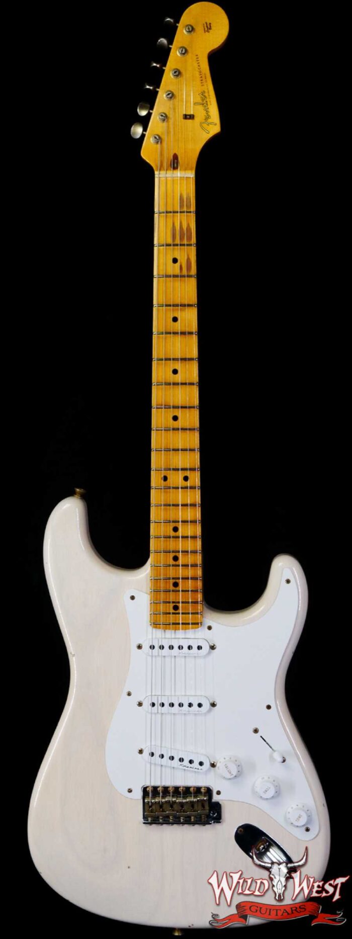 Fender Custom Shop Eric Clapton Signature Stratocaster Maple Fingerboard Journeyman Relic Aged White Blonde - Image 1