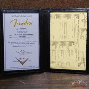Fender Custom Shop Limited Edition Custom Jazzmaster Maple Fingerboard Relic Aged Black Paisley - Image 13