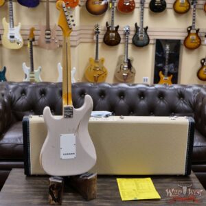 Fender Custom Shop 1955 Stratocaster Relic Quatersawn Maple Neck Hand-wound Pickups Dirty White Blonde - Image 9