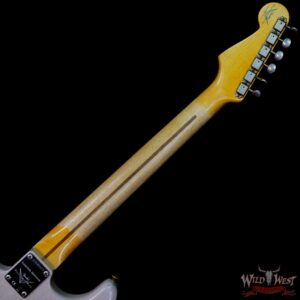 Fender Custom Shop 55’ Stratocaster Relic Quatersawn Maple Neck Hand-wound Pickups Dirty White Blonde - Image 5