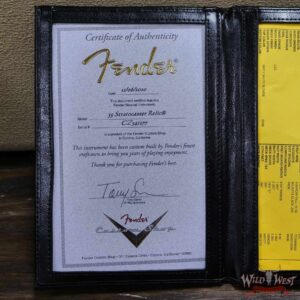 Fender Custom Shop 55’ Stratocaster Relic Quatersawn Maple Neck Hand-wound Pickups Dirty White Blonde - Image 12