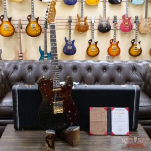 Fender Custom Shop Levi Perry Apprentice Masterbuilt Telecaster Deluxe SSS NOS Black Gold Sparkle - Image 6