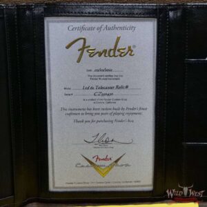 Fender Custom Shop 2021 Summer Event Limited Edition 1961 Telecaster Relic Hand-Wound Pickups Daphne Blue Sparkle - Image 12