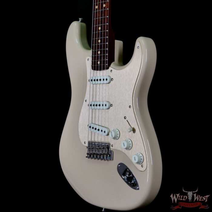 Fender Custom Shop LTD 1957 Stratocaster Rosewood Neck DLX Closet Classic Hand-Wound Pickups Desert Sand - Image 2
