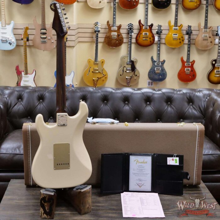 Fender Custom Shop LTD 1957 Stratocaster Rosewood Neck DLX Closet Classic Hand-Wound Pickups Desert Sand - Image 10