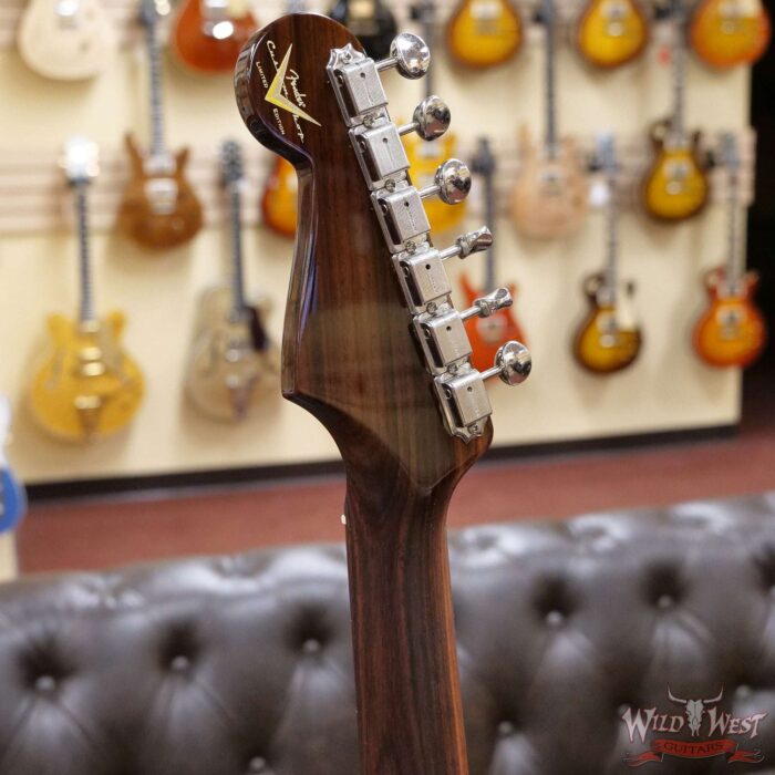 Fender Custom Shop LTD 1957 Stratocaster Rosewood Neck DLX Closet Classic Hand-Wound Pickups Desert Sand - Image 11