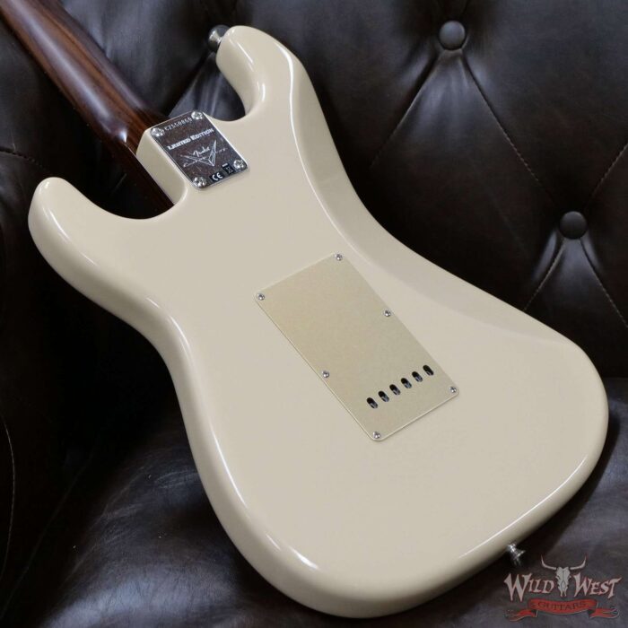 Fender Custom Shop LTD 1957 Stratocaster Rosewood Neck DLX Closet Classic Hand-Wound Pickups Desert Sand - Image 12
