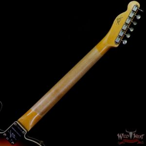 Fender Custom Shop Limited Edition Cunife Telecaster Custom Relic Rosewood Faded Aged Chocolate 3-Color Sunburst - Image 5