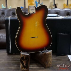 Fender Custom Shop Limited Edition Cunife Telecaster Custom Relic Rosewood Faded Aged Chocolate 3-Color Sunburst - Image 11