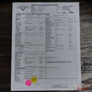 Fender Custom Shop Limited Edition Cunife Telecaster Custom Relic Rosewood Faded Aged Chocolate 3-Color Sunburst - Image 13