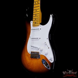 Fender Custom Shop Eric Clapton Signature Stratocaster Maple Fingerboard Journeyman Relic 2-Color Sunburst - Image 2
