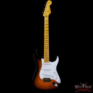 Fender Custom Shop Eric Clapton Signature Stratocaster Maple Fingerboard Journeyman Relic 2-Color Sunburst - Image 3