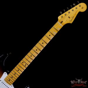 Fender Custom Shop Eric Clapton Signature Stratocaster Maple Fingerboard Journeyman Relic 2-Color Sunburst - Image 4