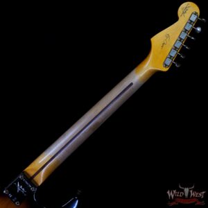 Fender Custom Shop Eric Clapton Signature Stratocaster Maple Fingerboard Journeyman Relic 2-Color Sunburst - Image 5