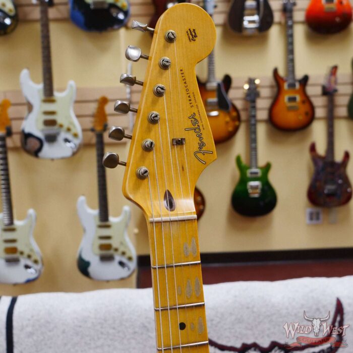 Fender Custom Shop Eric Clapton Signature Stratocaster Maple Fingerboard Journeyman Relic 2-Color Sunburst - Image 7