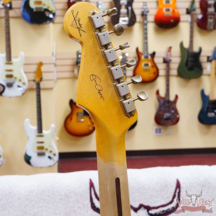 Fender Custom Shop Eric Clapton Signature Stratocaster Maple Fingerboard Journeyman Relic 2-Color Sunburst - Image 10