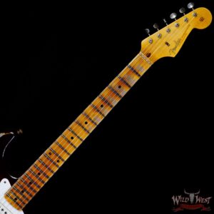 Fender Custom Shop Limited Edition Fat 50s Stratocaster Relic Wide Fade Chocolate 2-Color Sunburst - Image 4